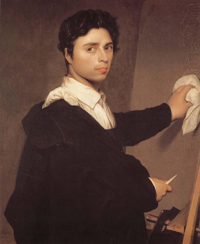 Self-portrait, Jean-Auguste Dominique Ingres